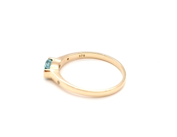 Preview: Restposten Ring Zirkon blau & Diamanten 375 Gold 9 Karat Preview: Restposten Ring Zirkon blau & Diamanten 375 Gold 9 Karat