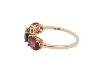 Preview: Restposten Ring Damen Turmalin Zirkon Ring 585 - 14 Karat Gold RW 18,0 Preview: Restposten Ring Damen Turmalin Zirkon Ring 585 - 14 Karat Gold RW 18,0