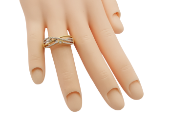 Preview: Damen Ring 585 Gelbgold 8 Brillanten 0,25 ct. lupenrein RW 18,0 mm Preview: Damen Ring 585 Gelbgold 8 Brillanten 0,25 ct. lupenrein RW 18,0 mm
