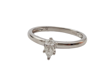 Preview: Damen Ring 950 Platin Diamant Solitär tropfenförmig 0,40 ct. 57 - 18,0 mm Preview: Damen Ring 950 Platin Diamant Solitär tropfenförmig 0,40 ct. 57 - 18,0 mm