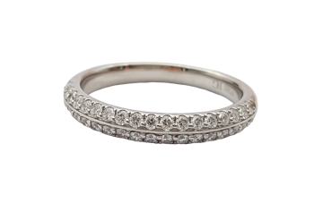 Preview: Damen Ring 950 Platin 36 SI Brillanten 2 reihig  0,50 ct. 58 - 18,2 mm Preview: Damen Ring 950 Platin 36 SI Brillanten 2 reihig  0,50 ct. 58 - 18,2 mm