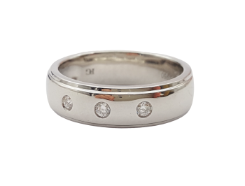 Preview: Damen Ring 950 Platin 3 weiße SI Brillanten  0,10 ct. 57 - 18,0 mm Preview: Damen Ring 950 Platin 3 weiße SI Brillanten  0,10 ct. 57 - 18,0 mm