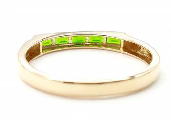 Preview: 9 Karat Damen Vorsteck Ring 5 x Chromdiopsid 0,40 ct. 375 Gold 53 - 17,0 mm Preview: 9 Karat Damen Vorsteck Ring 5 x Chromdiopsid 0,40 ct. 375 Gold 53 - 17,0 mm