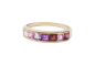 Preview: Restposten Damen Multicolor Edelstein Ring 375 Gelbgold 1,13 ct. RW 18,0